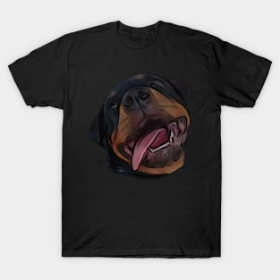 Happy Rottweiler hat Epic T-Shirt